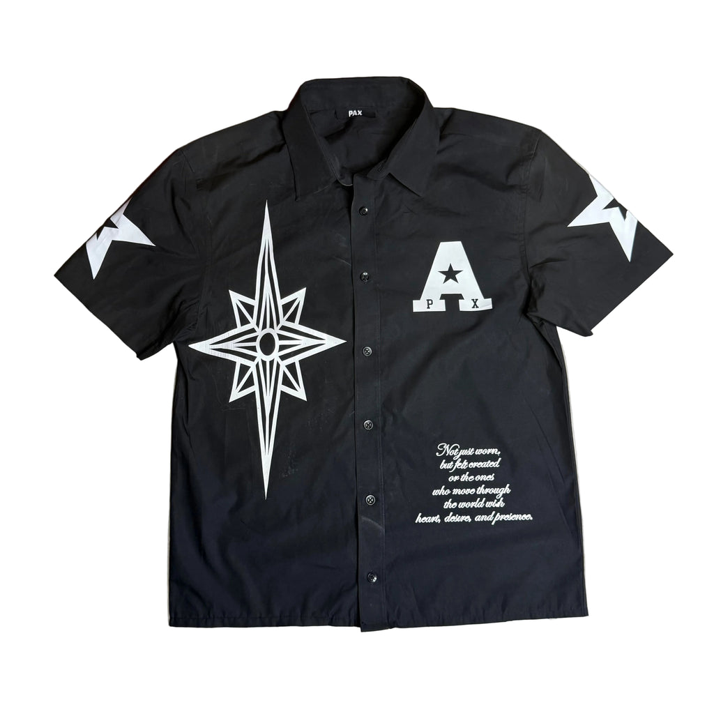‘PAX INSIGNIA’ button shirt
