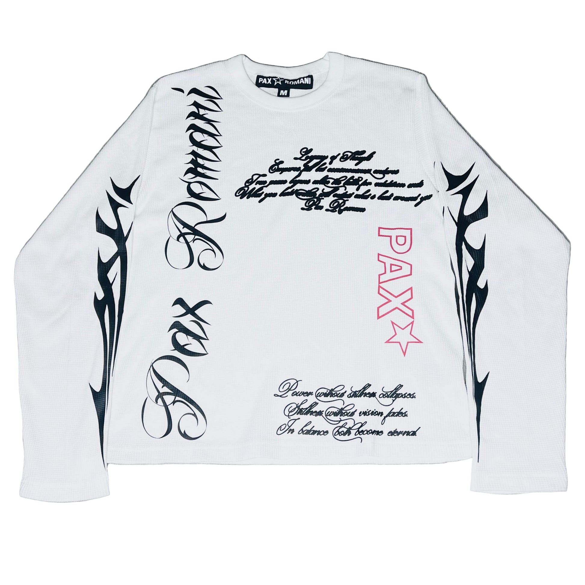 ‘PAX SCRIPTUM’ thermal longsleeve