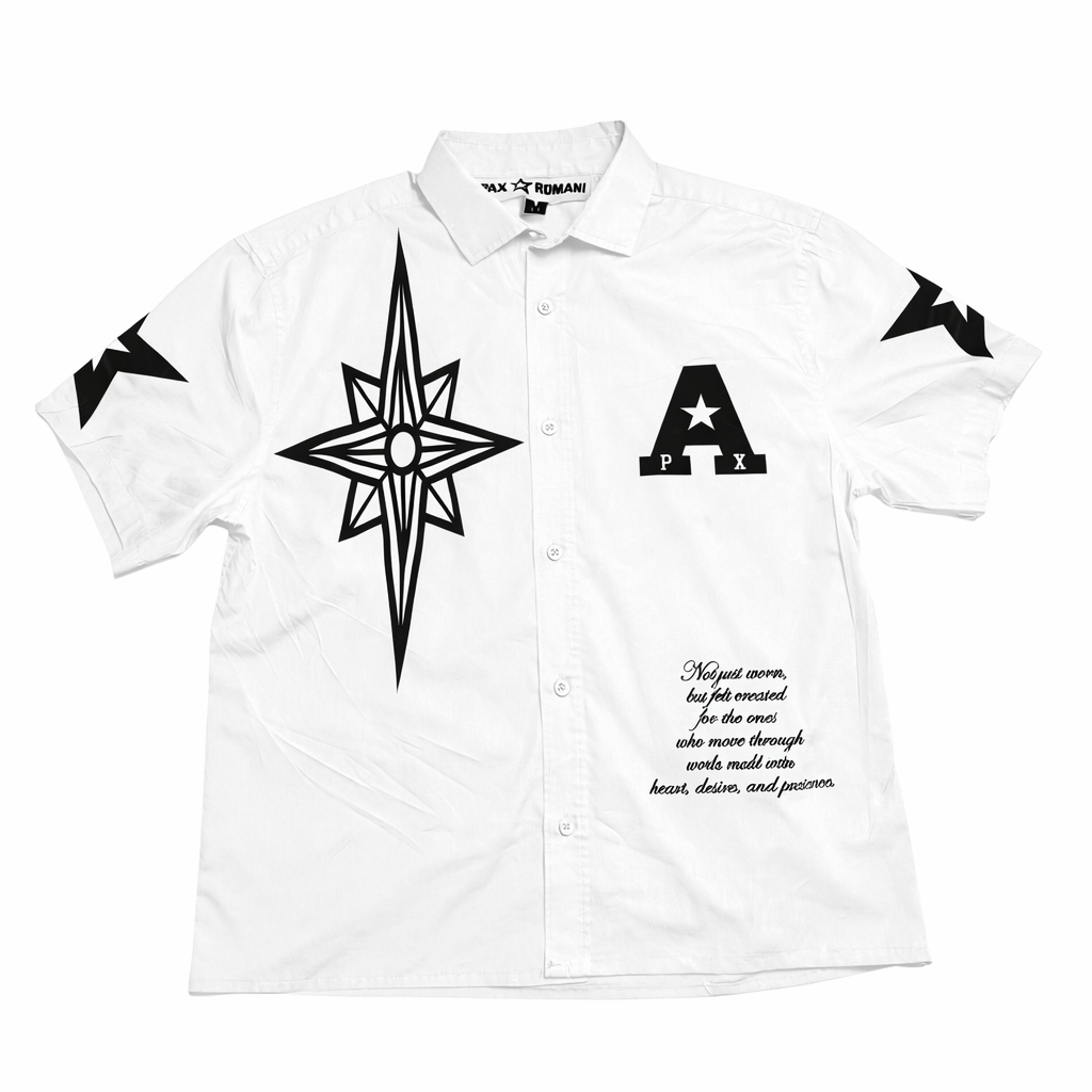 ‘PAX INSIGNIA’ button shirt