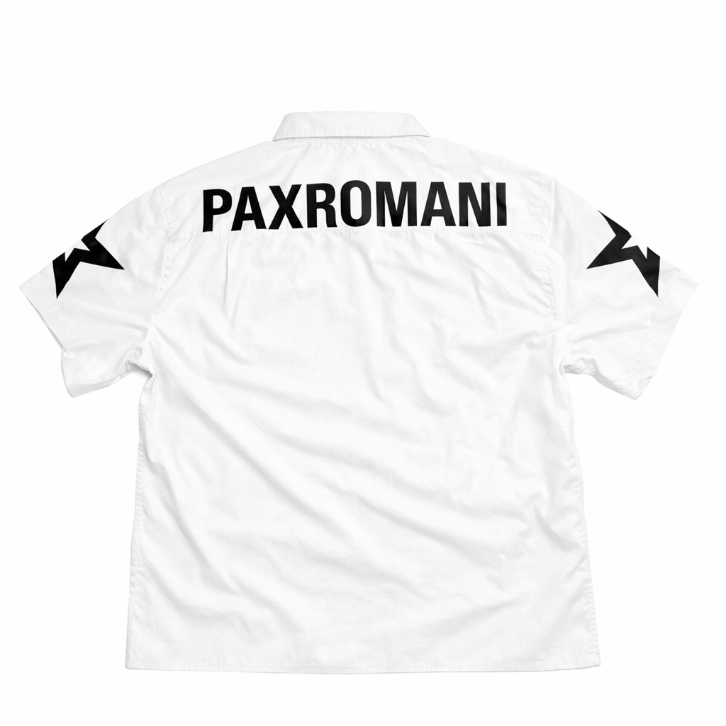 ‘PAX INSIGNIA’ button shirt